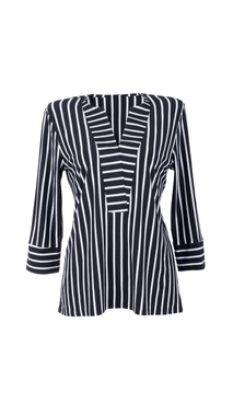 Black elegant women's blouse