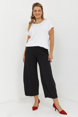 Women's flared trousers, high waist, wide, loose