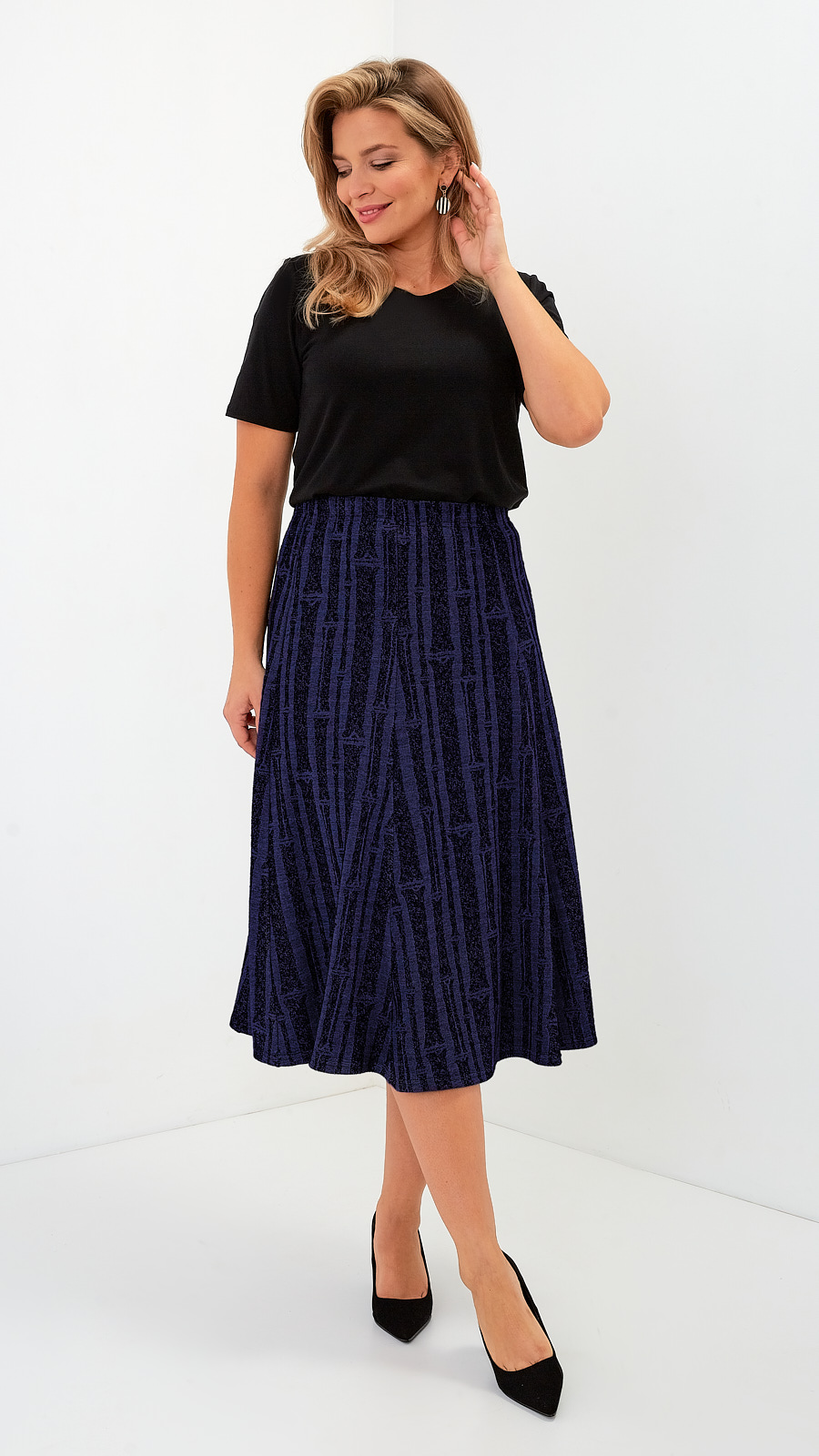 Patterned skirt cheap