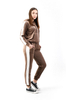 Women's velor tracksuit fashionable tracksuit set