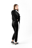 Women's velor tracksuit fashionable tracksuit set