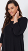 PLAIN BLACK TUNIC  - ALPI Moda