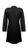 Elegant spring women's black coat