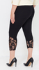 Stylish comfortable leggings with lace