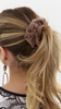 Set of hair bands, velvet scrunchies