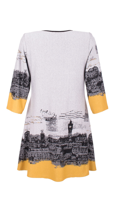 AUTUMNAL DRESS TUNIKA THICK PLUS SIZE