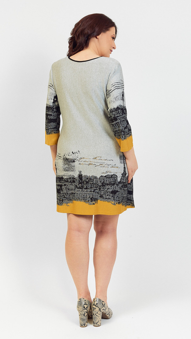 AUTUMNAL DRESS TUNIKA THICK PLUS SIZE