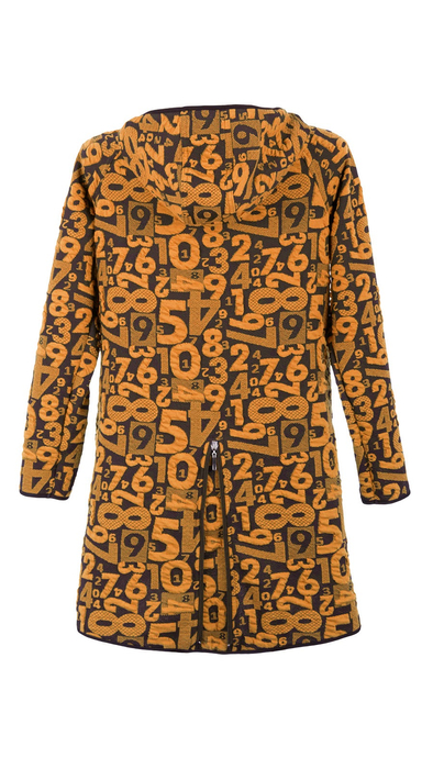 Women's honey spring autumn hooded coat