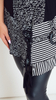 Elegant women's white tunic in large sizes