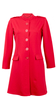 Red light women's coat fastened spring autumn