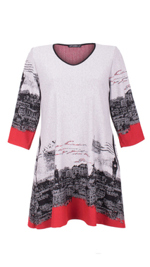 AUTUMNAL DRESS TUNIKA THICK PLUS SIZE