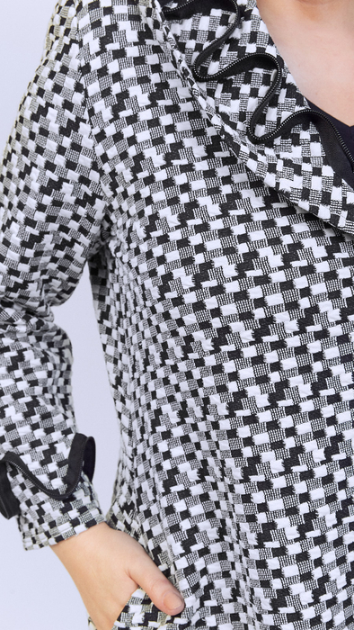 Eleganter Kurzmantel für Herbstfrauen