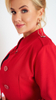 Czerwony Płaszcz damski lekki 