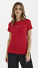 Red women's T-shirt women's short-sleeved T-shirt