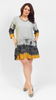 AUTUMNAL DRESS TUNIKA THICK PLUS SIZE