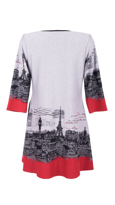 AUTUMNAL DRESS TUNIKA THICK PLUS SIZE