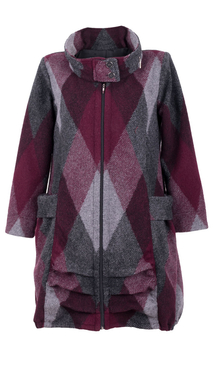 Women's short wool autumn winter warm coat