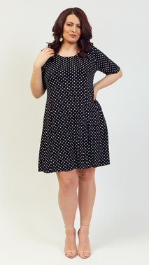 Black women's elegant summer dress