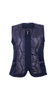 Navy blue vest, sleeveless warmer