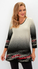 Beige Damen Herbst warme Tunika