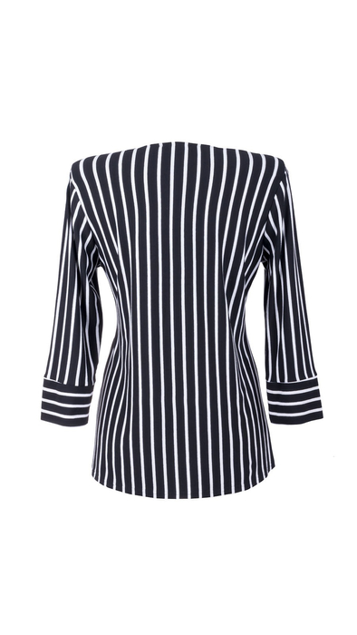 Schwarze elegante Damenbluse