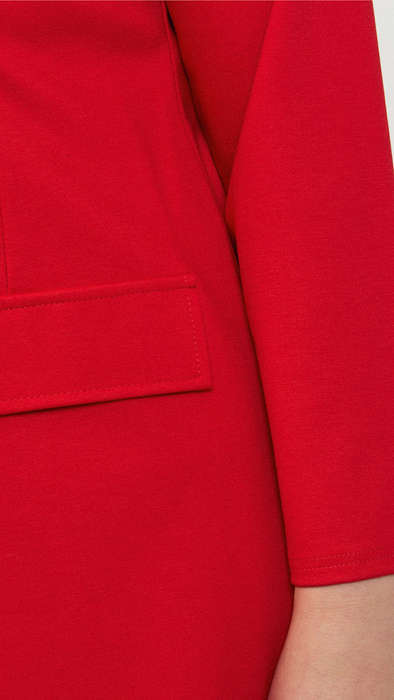 Red light women's coat fastened spring autumn