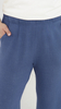 Light women's trousers, wide, loose trousers with pockets, a la jeans
