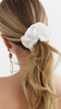 Set of hair bands, velvet scrunchies