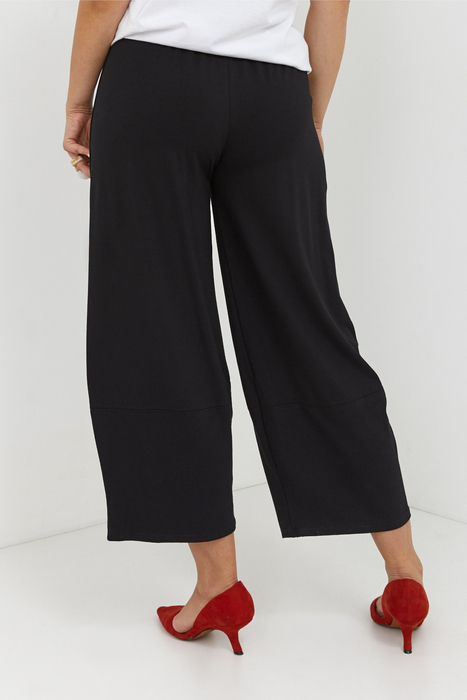 Die ausgestellte Hosen von Frauen, hohe Taille, breit, locker