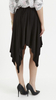 Spódnica damska czarna asymetryczna midi