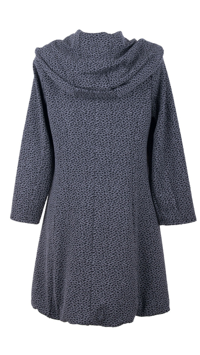 Eleganter Winter-Herbstmantel für Damen mit Kapuze