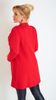Elegant spring women's red coat