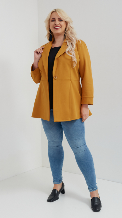 Elegante Damenjacke mit Frühjahr-Herbst-Kragen