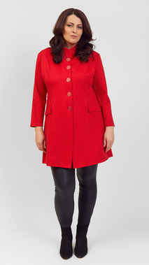 Red light women's coat fastened spring autumn