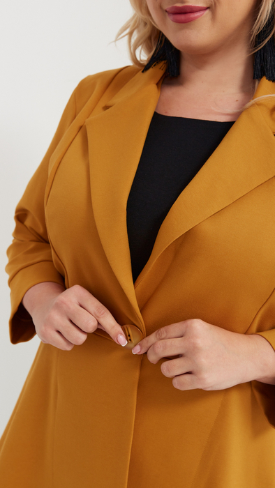 Elegante Damenjacke mit Frühjahr-Herbst-Kragen