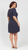 Ladies' navy blue elegant summer dress