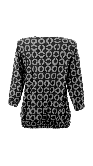 Sweter damski pulower ze ściągaczem ciepły 